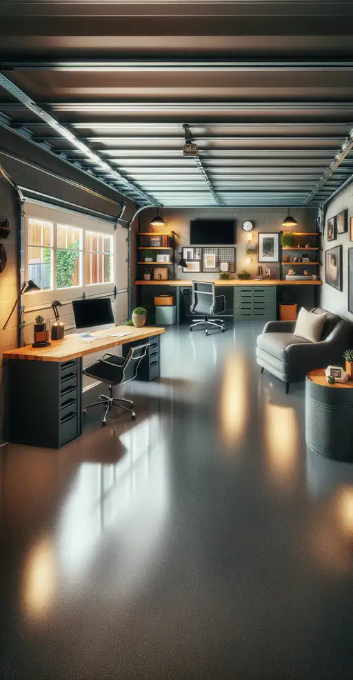 Revolutionizing Workspaces: Garage to Home Office Conversions with Deluxe Coating Vancouver