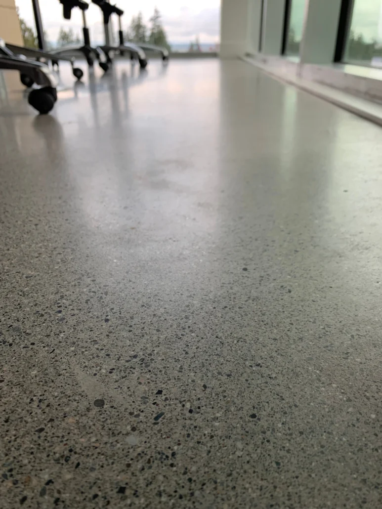 polished concrete floor Vancouver