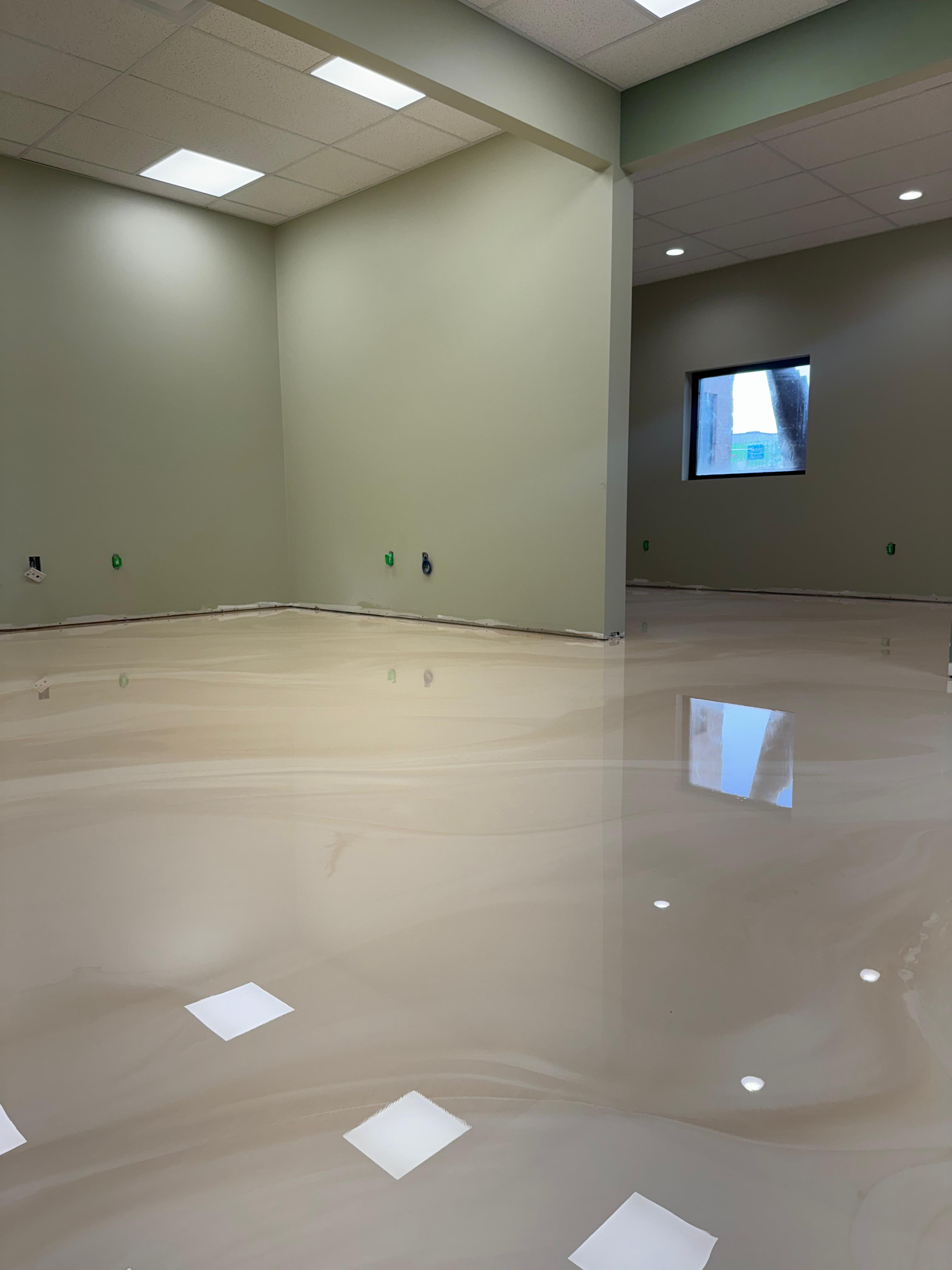 metallic epoxy flooring Vancouver example 8 by Deluxe Coating